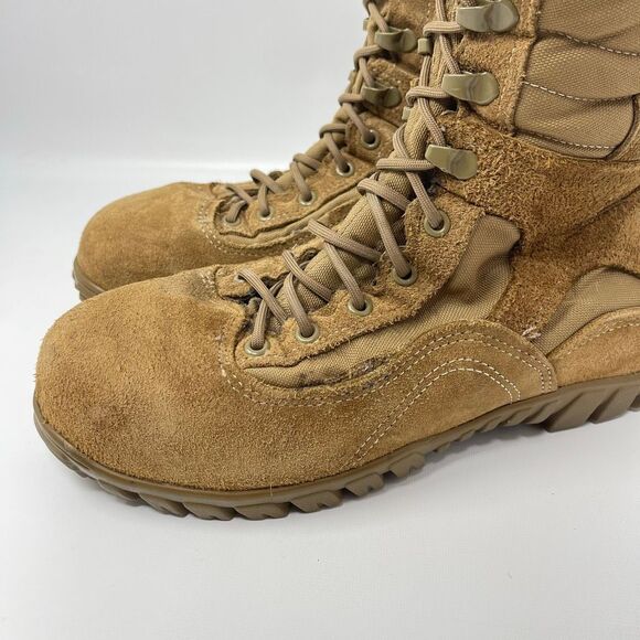 Belleville 533ST Sabre Steel Toe Boots Coyote Brown Vibram USA Men’s Size 9R main image 6